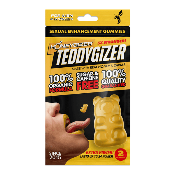 TEDDYGIZER Male Sexual Enhancement Gummy - Real Honey With Caviar & Fish Oils (1 ct.)