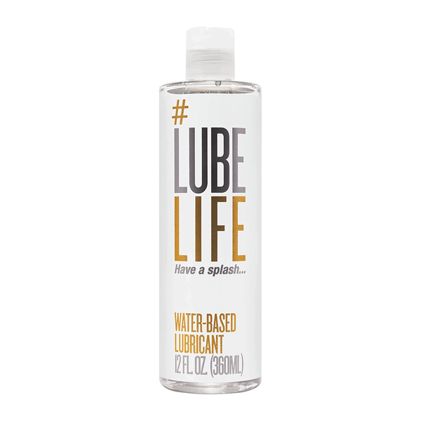 LubeLife Water Based Lubricant for Men and Women - Flavorless (12 Fl Oz)