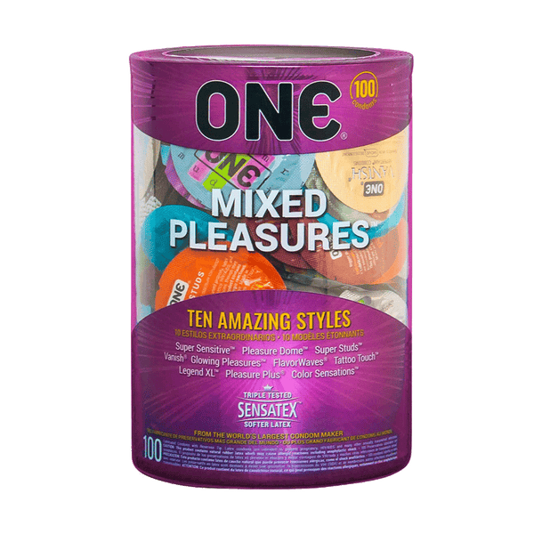 ONE Mixed Pleasures Condoms (100 ct.)