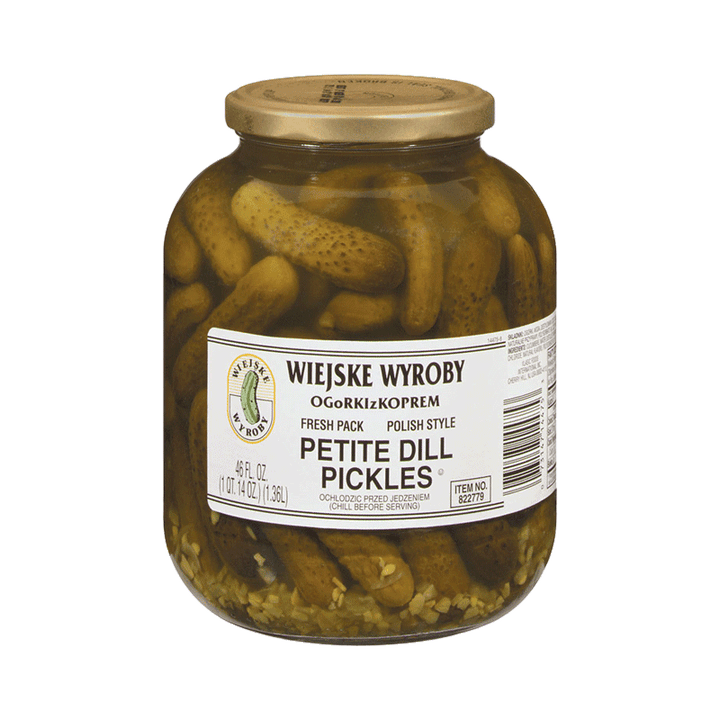 Wiejske Wyroby Petite Dill Pickles - 46 OZ
